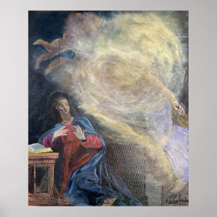 Affiche Marie est visitée par l'ange