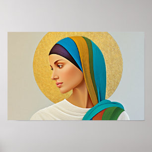Affiche Marie : Grâce du Coeur Immaculé