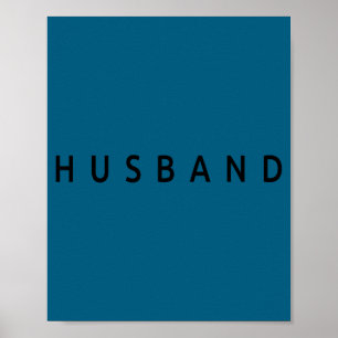 Affiche Marié Mariage Couple Marié Femme Mari correspondan
