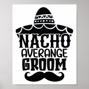 Affiche Marié pas moyen Cinco De Mayo Fête mexicaine