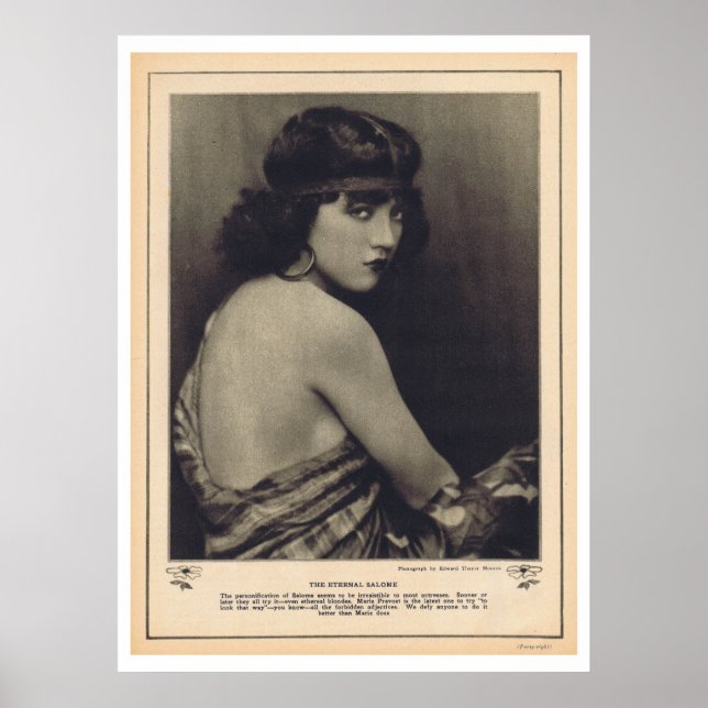 Affiche Marie Prevost étoile à écran silencieux (Devant)