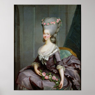 Affiche Marie-Therese de Savoie-Carignan Princesse