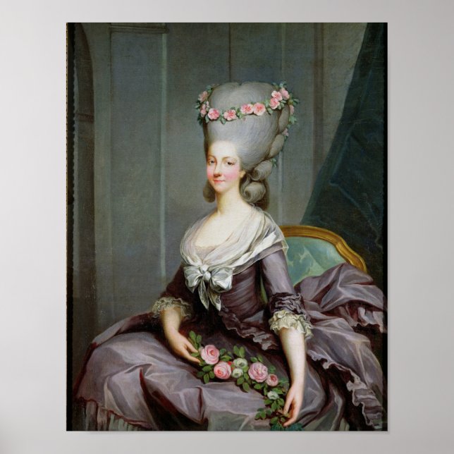 Affiche Marie-Therese de Savoie-Carignan Princesse (Devant)