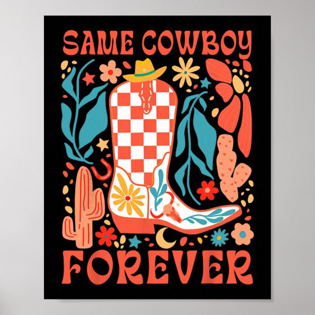 Affiche Mariée à être Howdy Bachelorette occidentale même  (Devant)