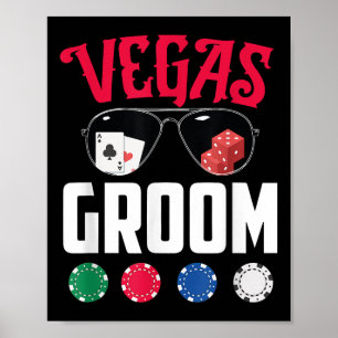 Affiche Mariée de Las Vegas Demoiselle d'Honneur Fiançaill