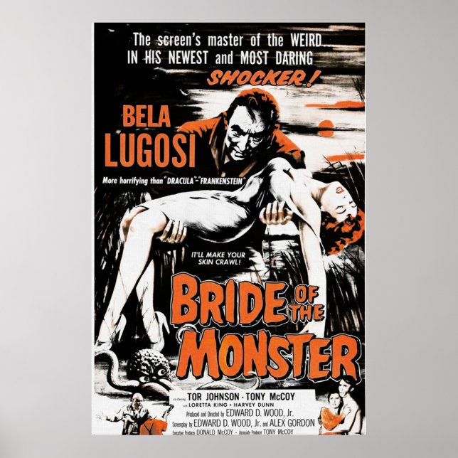 Affiche Mariée du monstre (Devant)