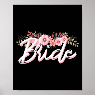 Affiche Mariée en préparation assortie au marié de mariage