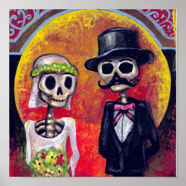 Affiche Mariée et Mustachioé (Devant)