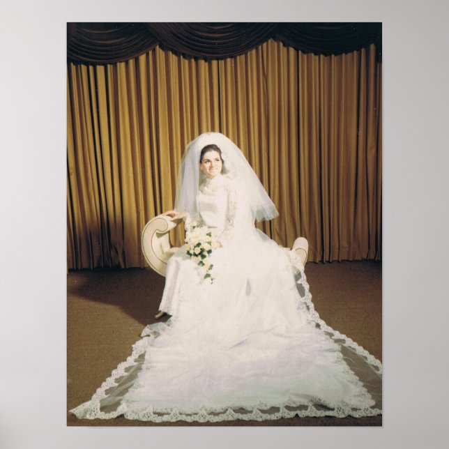 Affiche Mariée rétro (Devant)