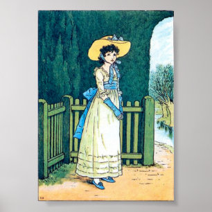 Affiche Marigold Garden, Kate Greenaway