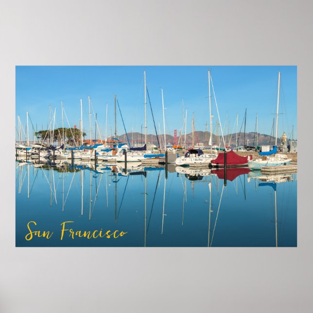 Affiche Marina de San Francisco (Devant)