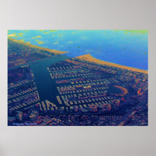 Affiche Marina Del Rey