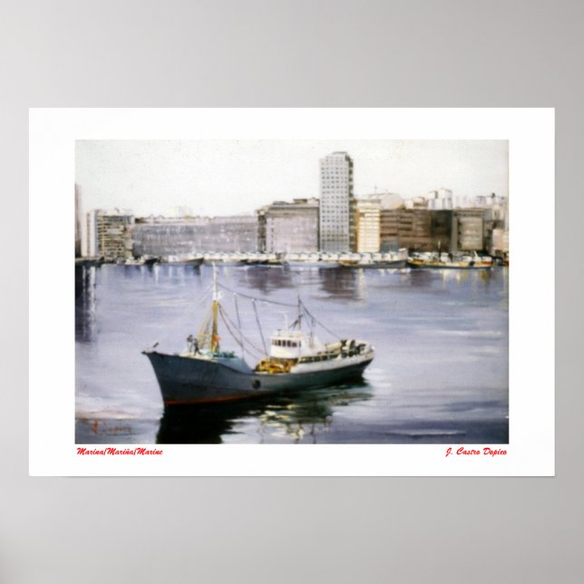 Affiche Marina/Mariña/Marine (Devant)