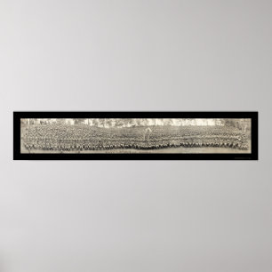 Affiche Marines à la photo 1919 de Quantico