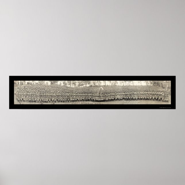 Affiche Marines À Quantico Photo 1919 (Devant)