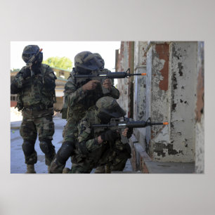 Affiche Marines chiliennes