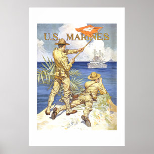 Affiche Marines des USA