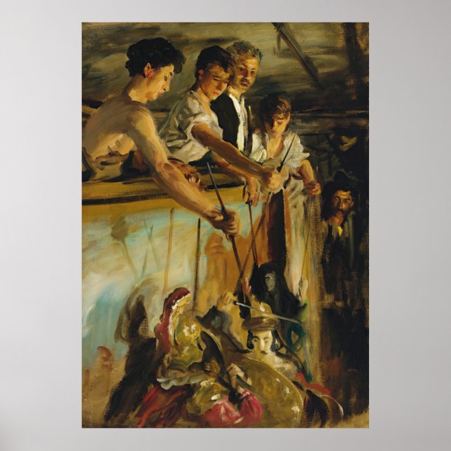 Affiche Marionnettes, John Sargent (Devant)