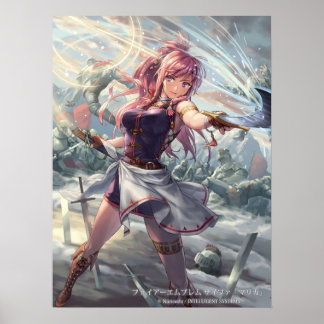 Affiche Marisa Fire Emblem The Sacred Stones