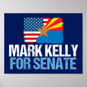 Affiche Mark Kelly pour le Sénat