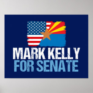 Affiche Mark Kelly pour le Sénat
