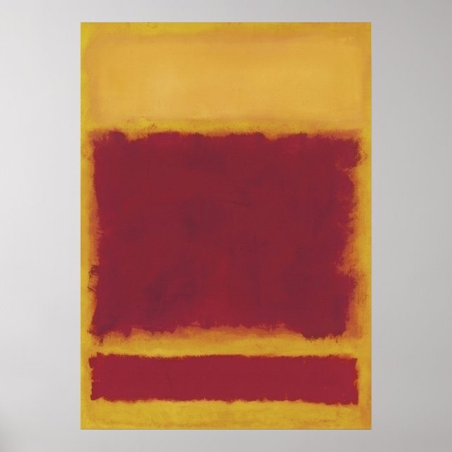 Affiche Mark Rothko - Composition - 1958 (Devant)