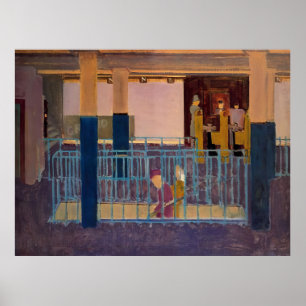 Affiche Mark Rothko - Entrée du métro - 1938