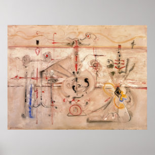 Affiche Mark Rothko - Idole archaïque - 1945