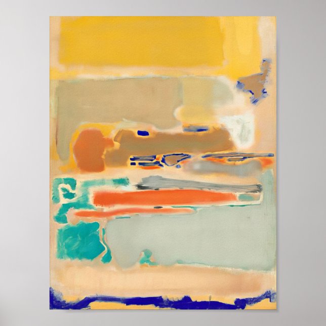 Affiche Mark Rothko - Multiforme - 1948 (Devant)