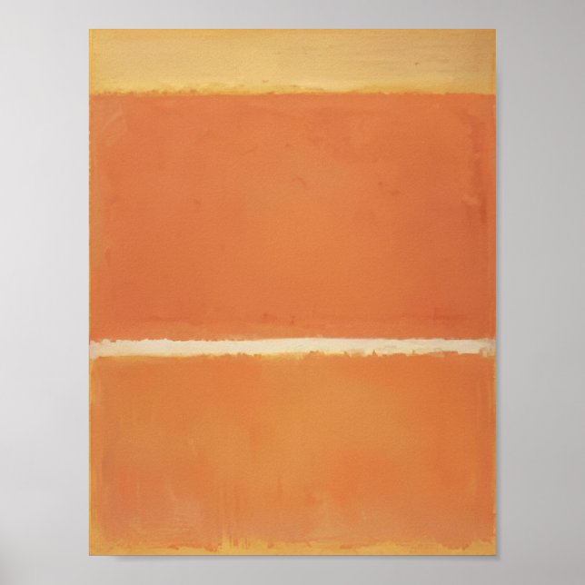Affiche Mark Rothko - No.11 - 1963 (Devant)