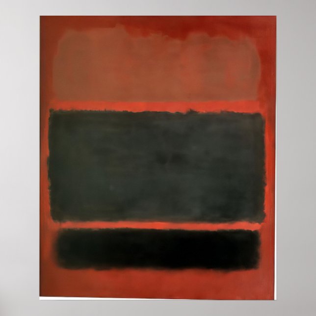Affiche Mark Rothko - No.20 - 1957 (Devant)