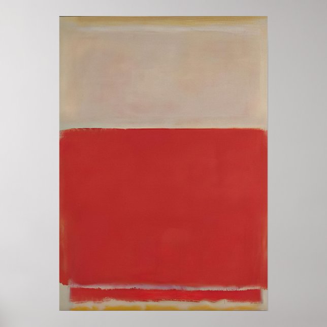 Affiche Mark Rothko - No. 3 - 1953 (Devant)