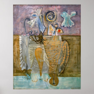 Affiche Mark Rothko - Oiseaux hiérarchiques - 1944