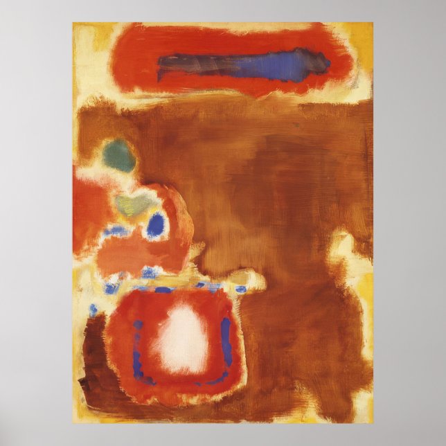 Affiche Mark Rothko - Sans titre - 1947 (Devant)