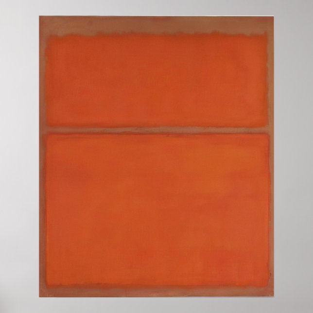 Affiche Mark Rothko - Sans titre - 1961 (Devant)