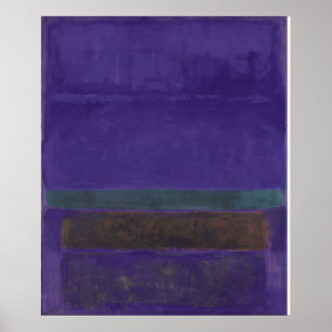 Affiche Mark Rothko - Sans titre [Bleu, Vert et Brun] - 