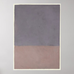Affiche Mark Rothko - Sans titre (gris et mauve) - 1969