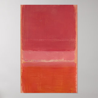 Affiche Mark Rothko - Sans titre (Rouge) - 1956