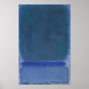 Affiche Mark Rothko - Sans titre (Vert sur bleu) - 1968