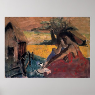 Affiche Mark Rothko - Scène rurale - 1936