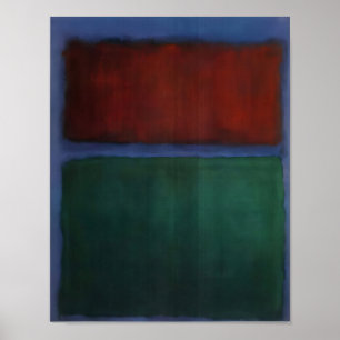 Affiche Mark Rothko - Terre & Vert - 1955