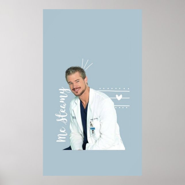 Affiche Mark Sloan McSteamy (Devant)