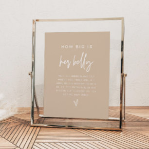 Affiche MARLO Boho Terracotta Quelle est la taille de son