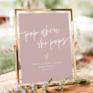 Affiche MARLO Dusty Rose Bohème Pop Quand Elle Pète Pannea