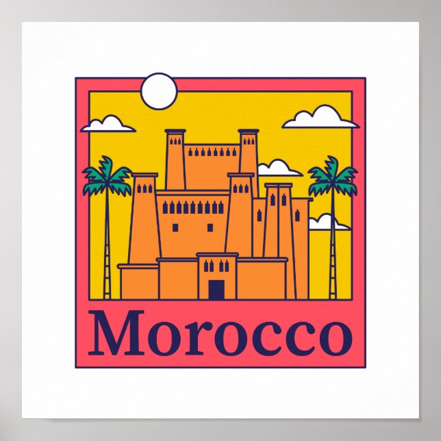 Affiche Maroc (Devant)