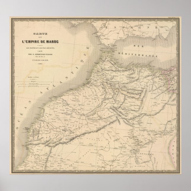 Affiche Maroc 3 (Devant)