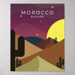 Affiche Maroc Sahara