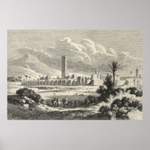 Affiche Marocco : L'Afrique, 1860s