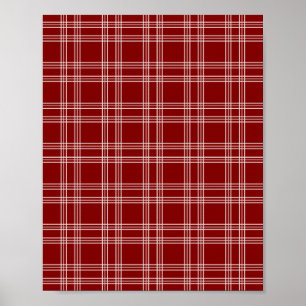 Affiche Maroon En vichy