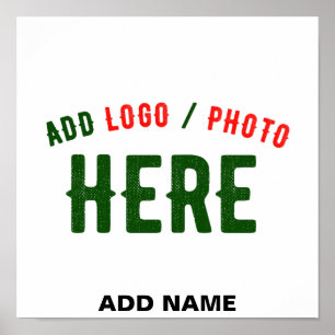 AFFICHE MARQUE BLANCHE MODERNE ET PERSONNALISABLE VÉRIFIÉE